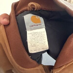 Carhartt Tan Workwear Jacket